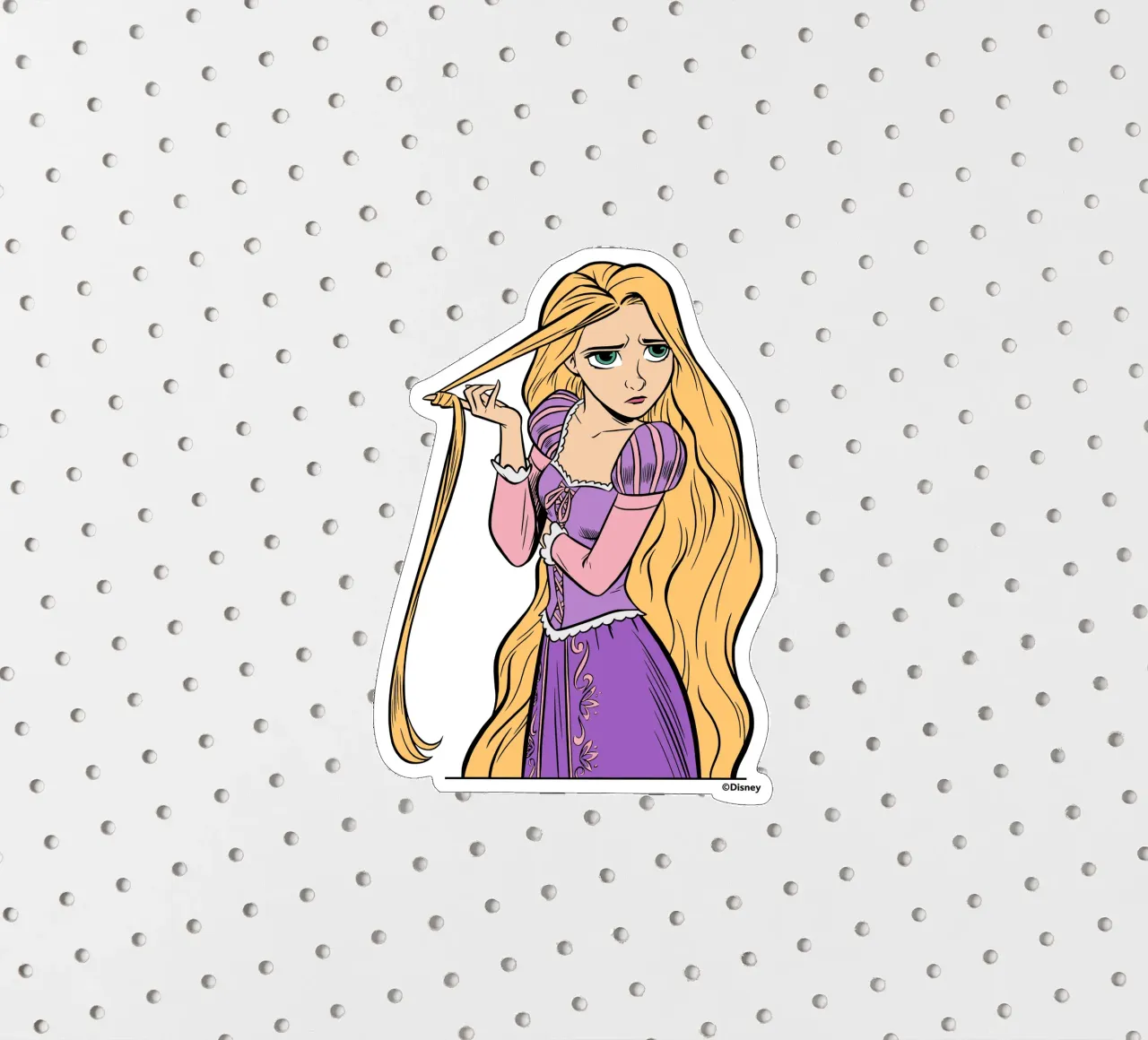 RAPUNZEL sticker van DISNEY PRINCESS - Sticker Shop