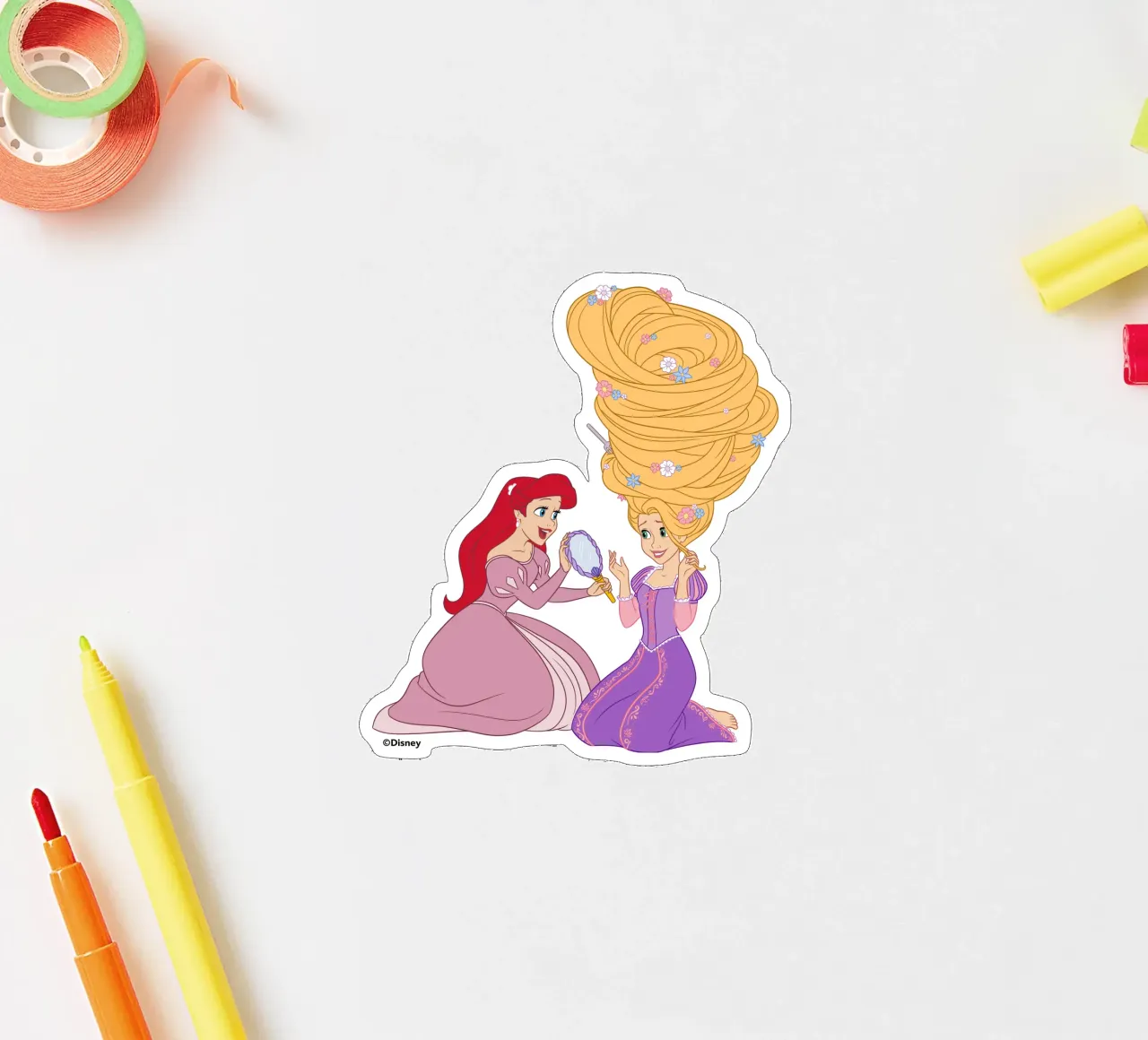 PRINCESSES DUO Sticker von DISNEY PRINCESS - Sticker Shop