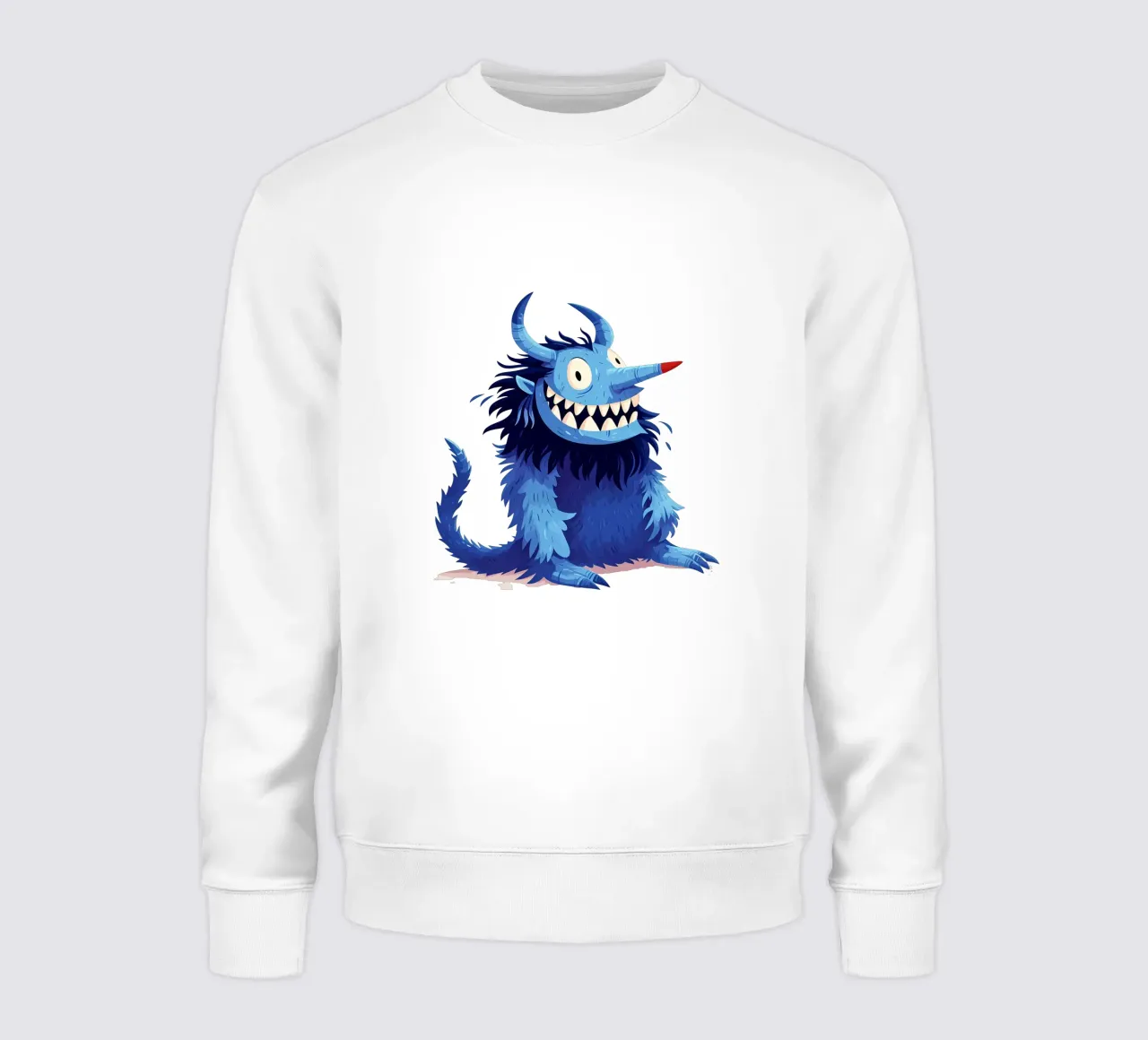 Dibujos animados del Monstruo Azul sudadera de Urban Life