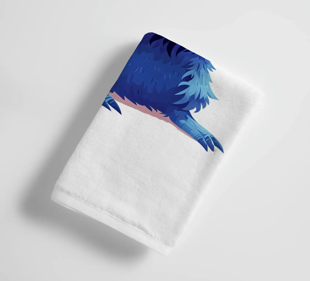 Dibujos animados del Monstruo Azul toalla de baño de Urban Life