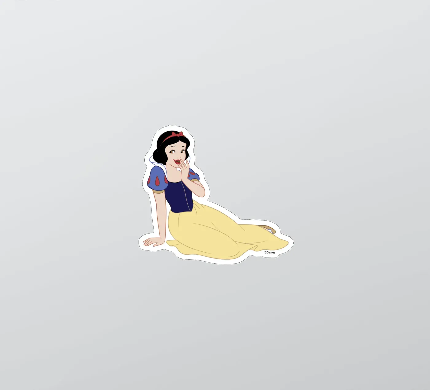 SNOW WHITE sticker van DISNEY PRINCESS - Sticker Shop