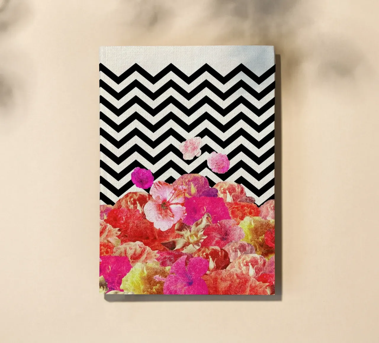 Chevron Flora II diario da Bianca Green