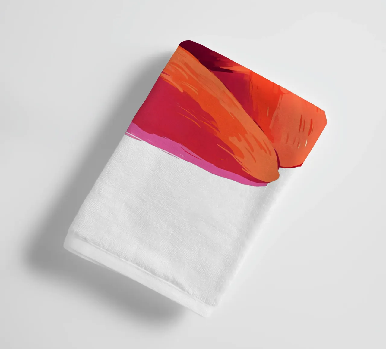 Fox and Rabbit Hugging Trending Now towel by Urban Life