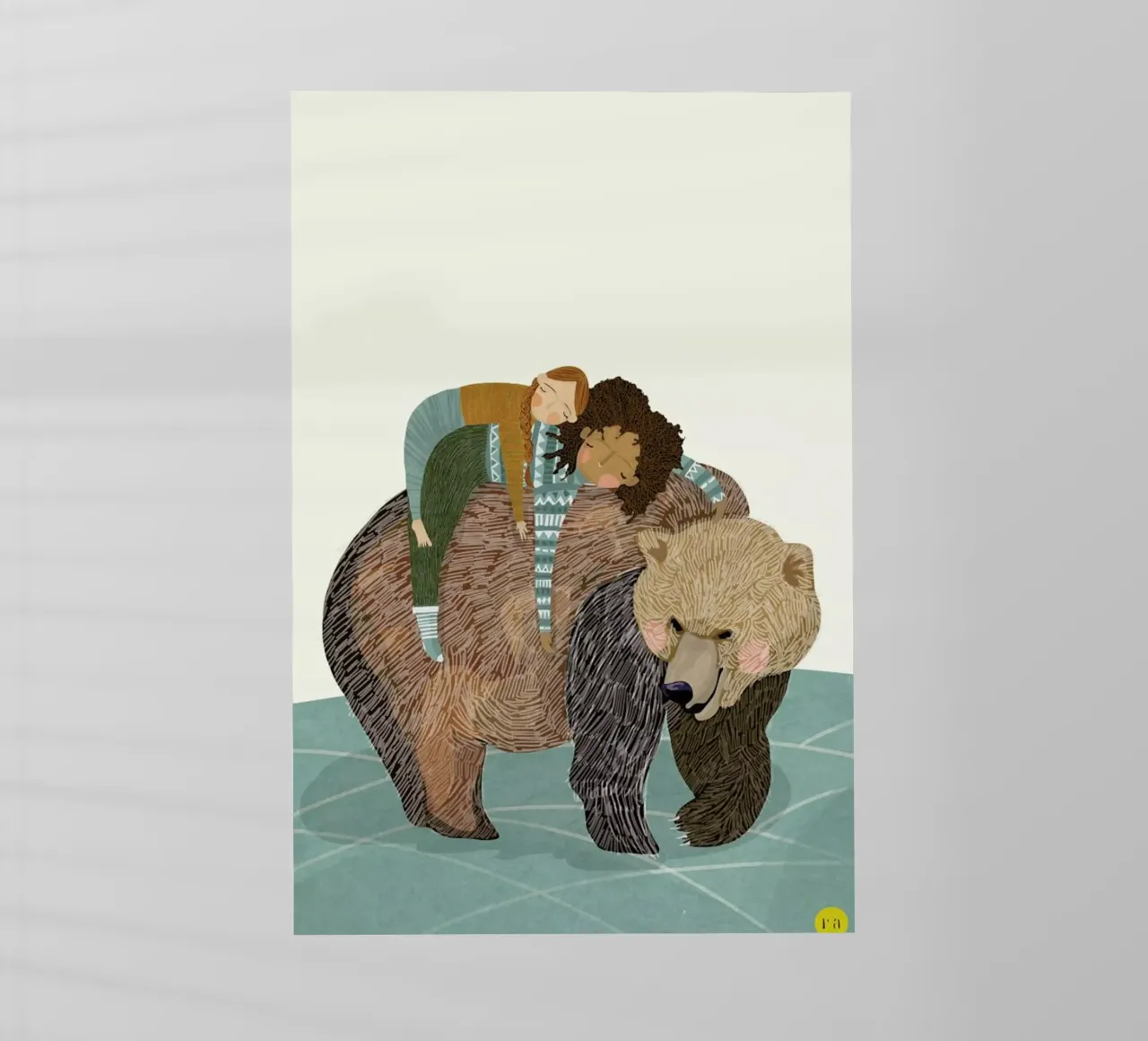 Nap pellicola backlit da Amalia Restrepo