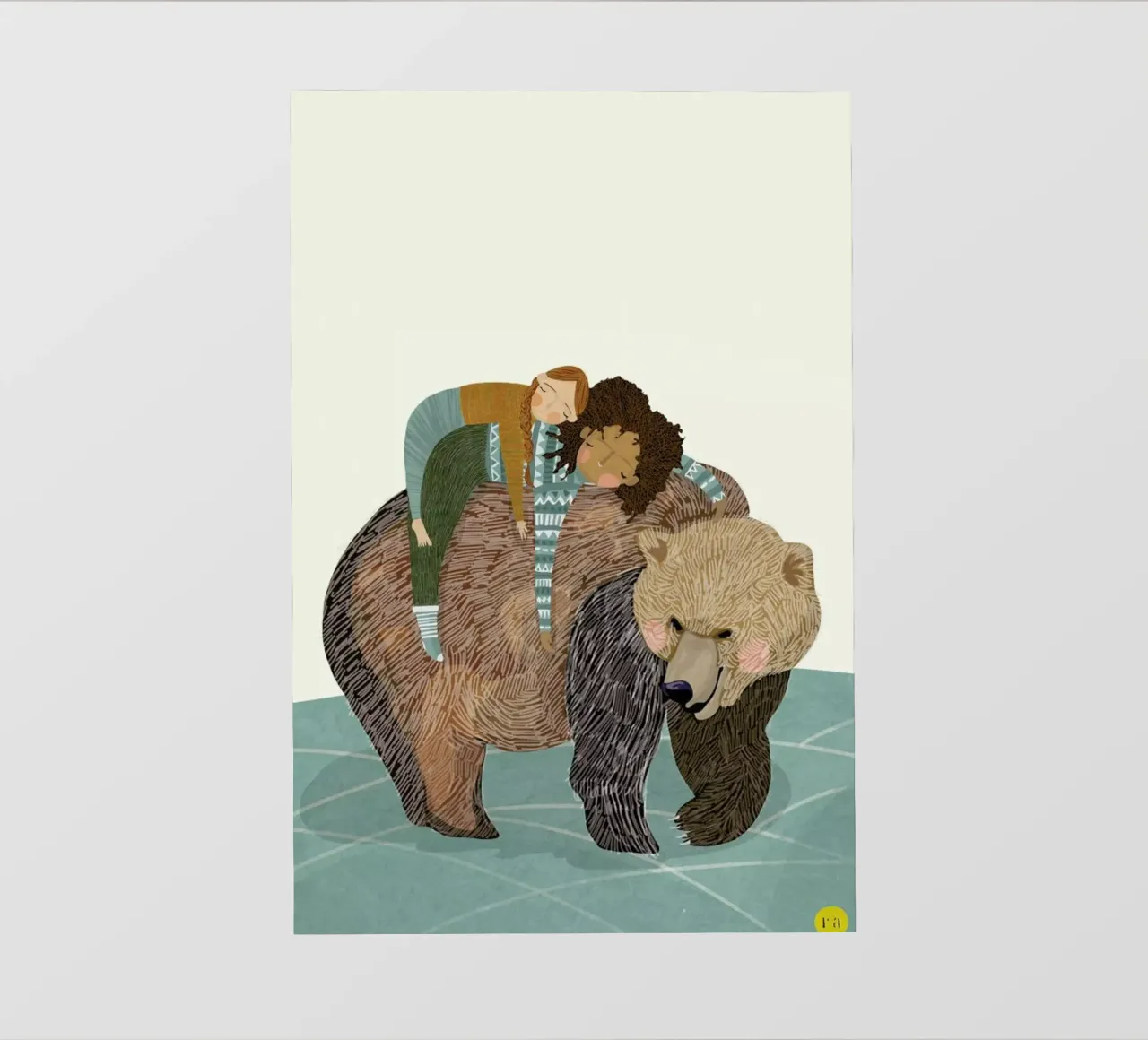 Nap pellicola backlit da Amalia Restrepo