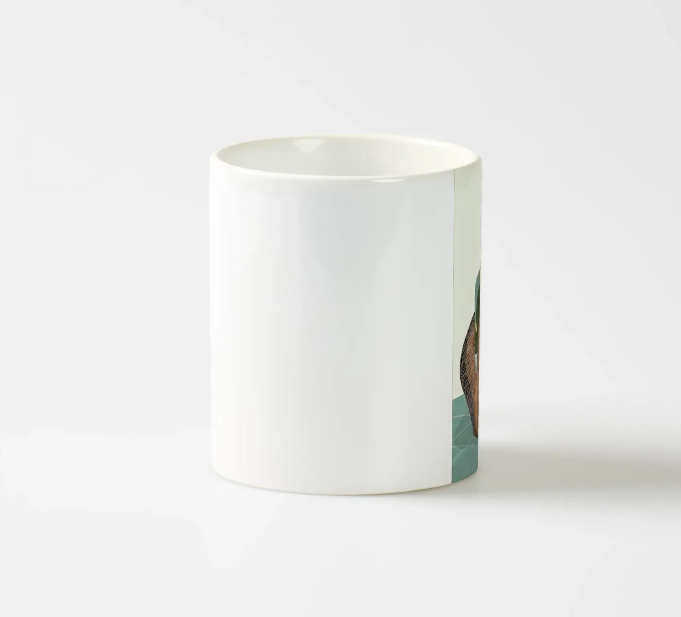 Nap ceramic mug by Amalia Restrepo