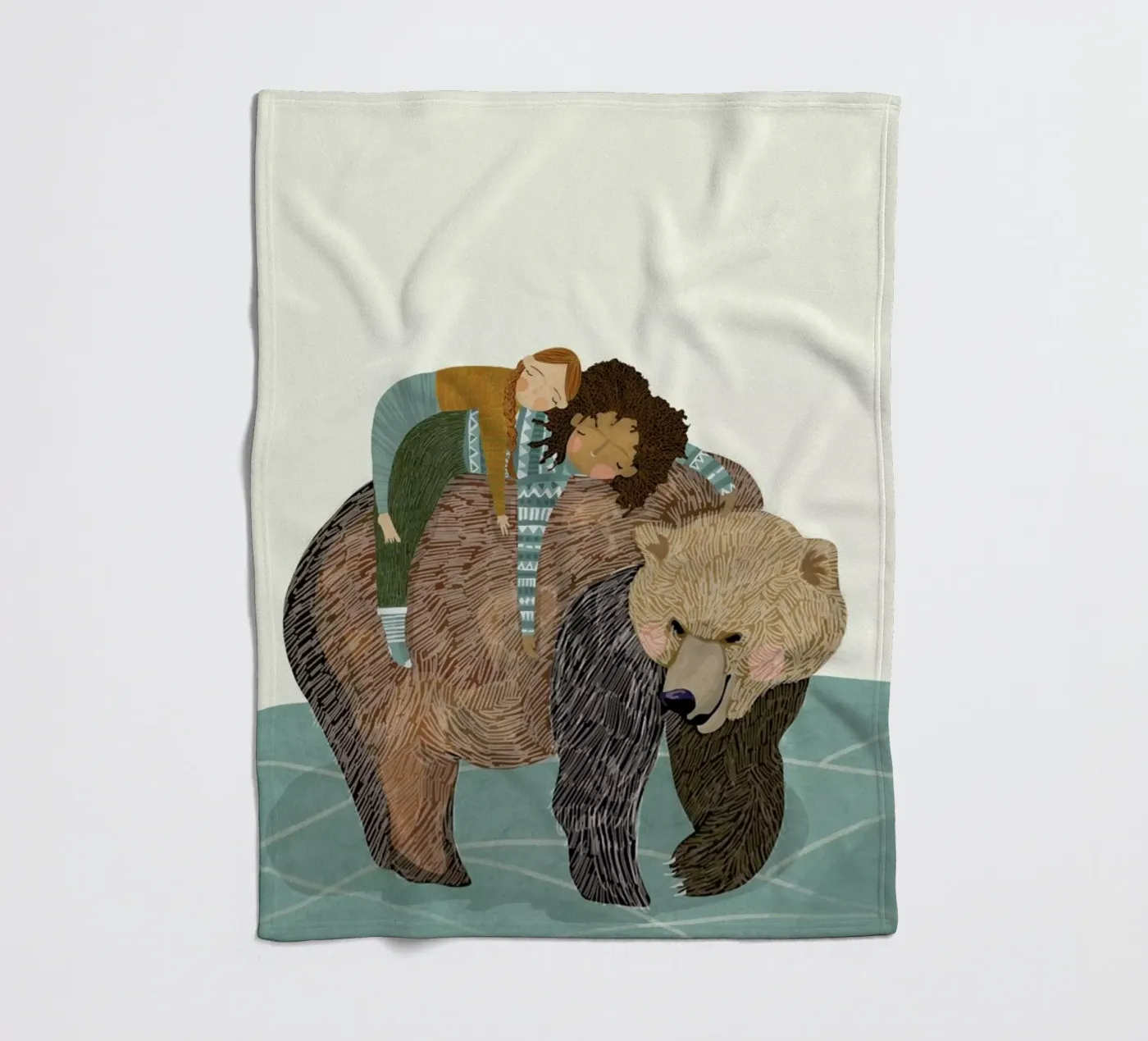 Nap Fleecedecke von Amalia Restrepo