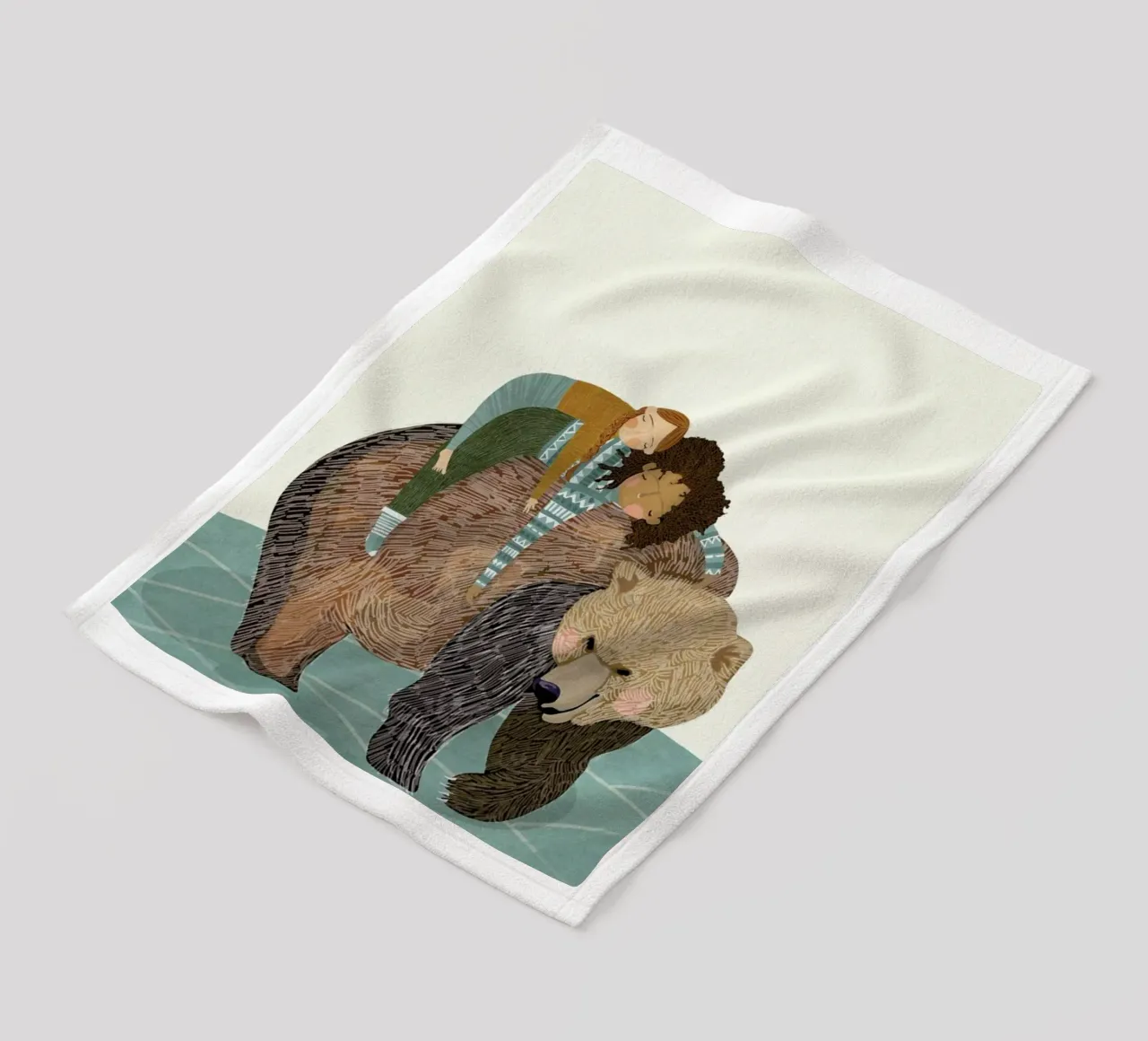 Nap Fleecedecke von Amalia Restrepo