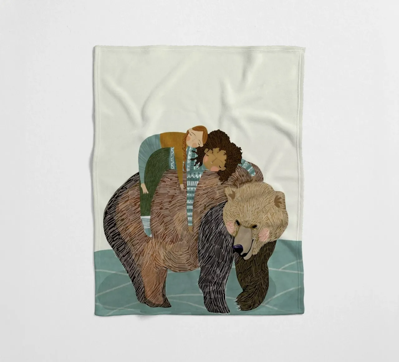 Nap Fleecedecke von Amalia Restrepo