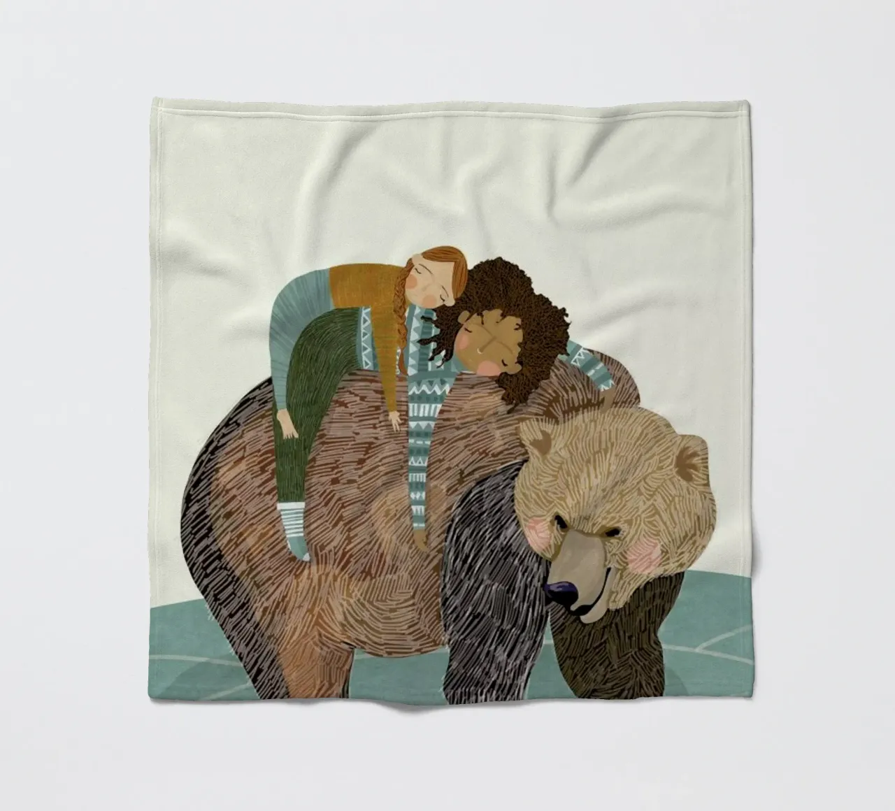 Nap Fleecedecke von Amalia Restrepo