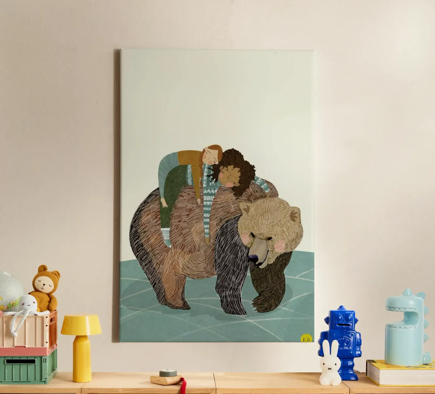 Nap tela da Amalia Restrepo