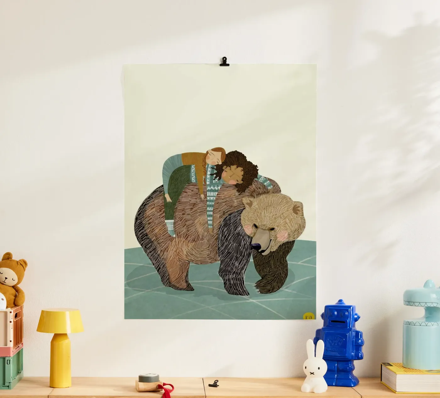 Nap poster by Amalia Restrepo