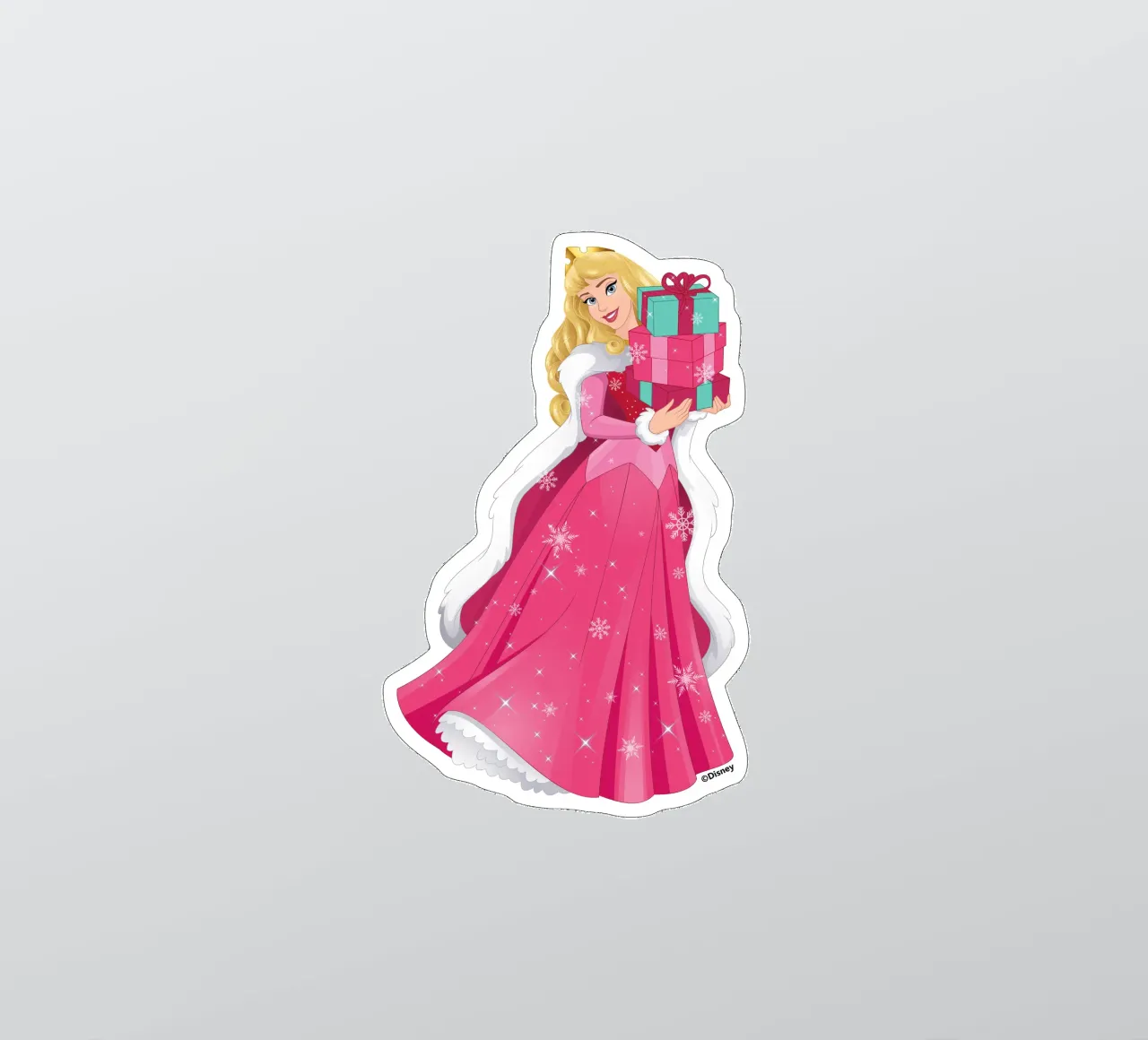 AURORA XMAS sticker van DISNEY PRINCESS - Sticker Shop