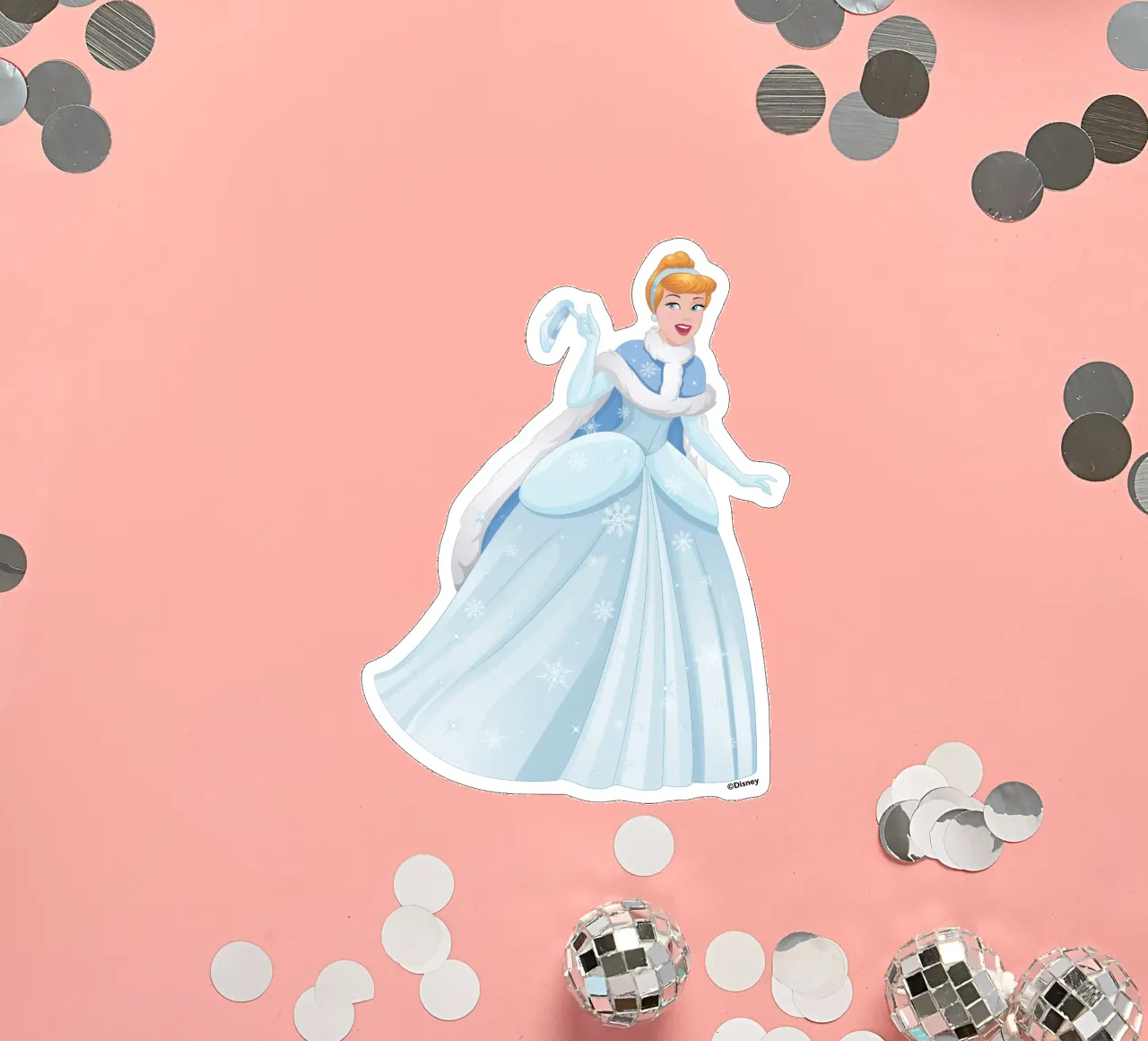 CINDERELLA sticker van DISNEY PRINCESS - Sticker Shop