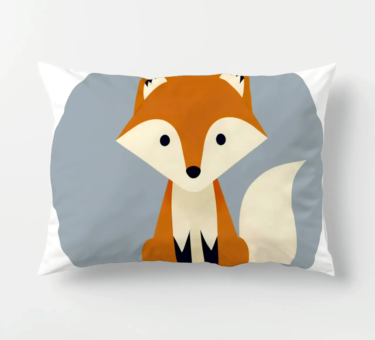 Zero fox given - no fucks funny pun cuscino da Punderful Day