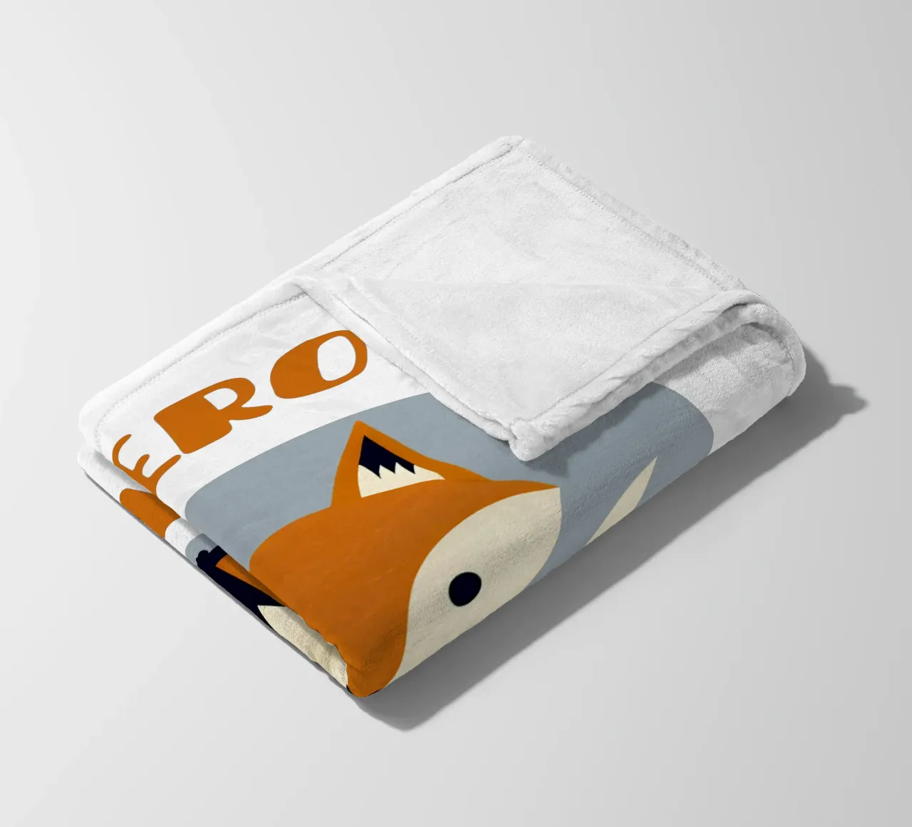 Zero fox given - no fucks funny pun coperta in pile da Punderful Day