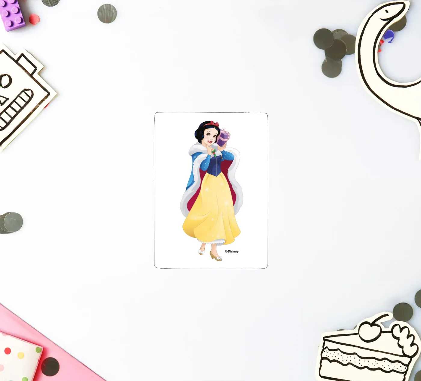SNOW WHITE autocollant de DISNEY PRINCESS - Sticker Shop