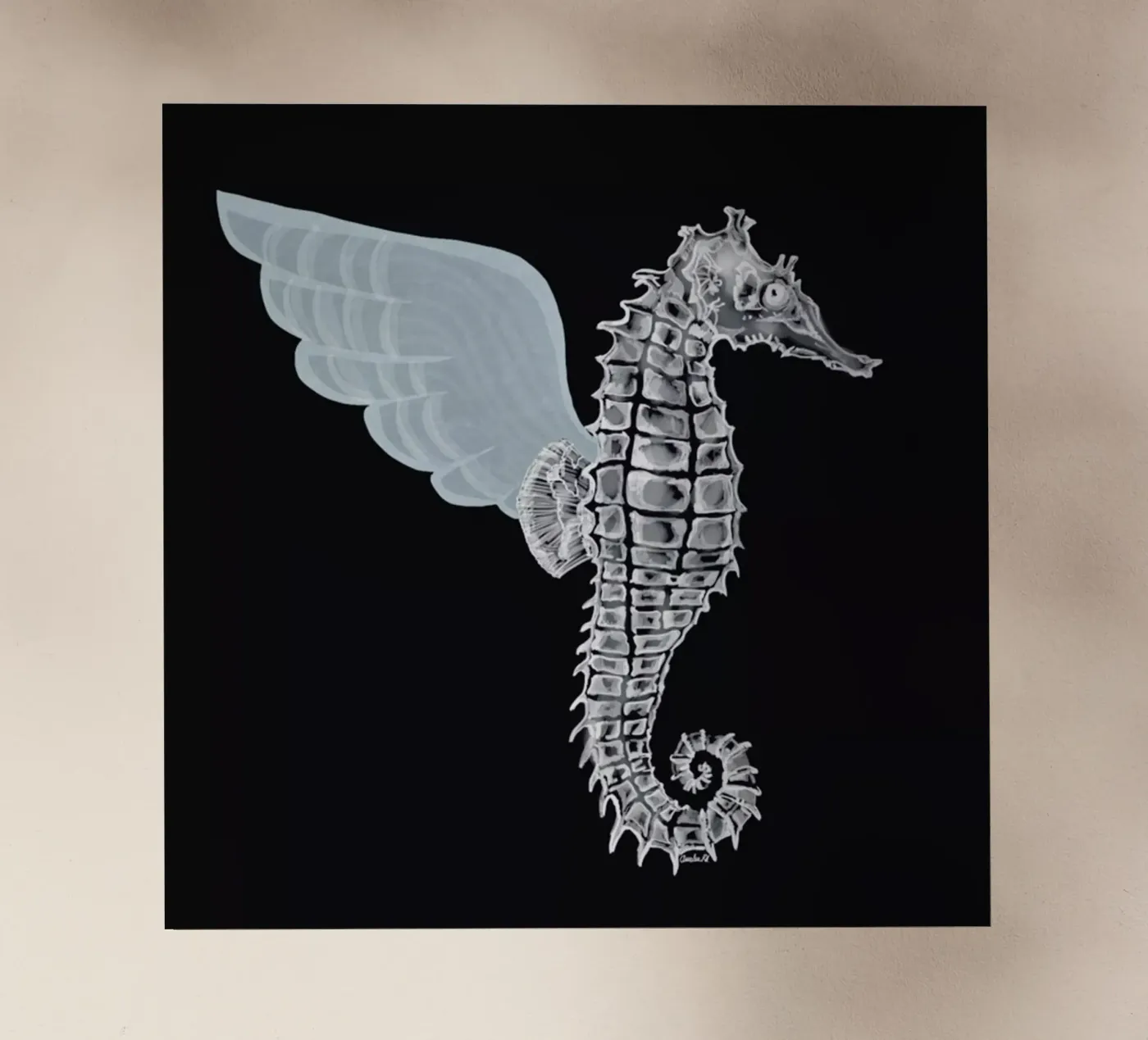 Pegasus pellicola backlit da Amalia Restrepo