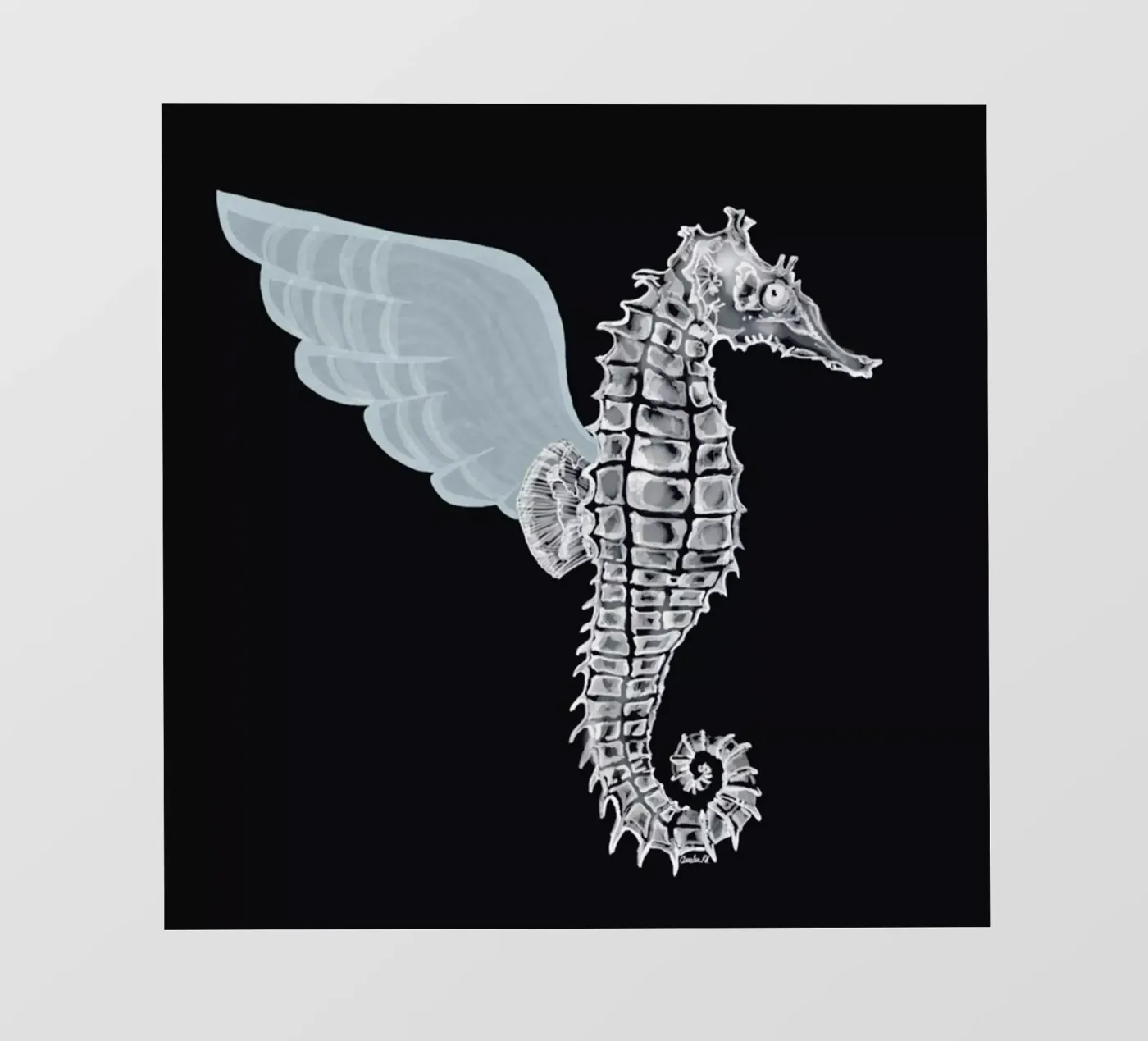 Pegasus pellicola backlit da Amalia Restrepo