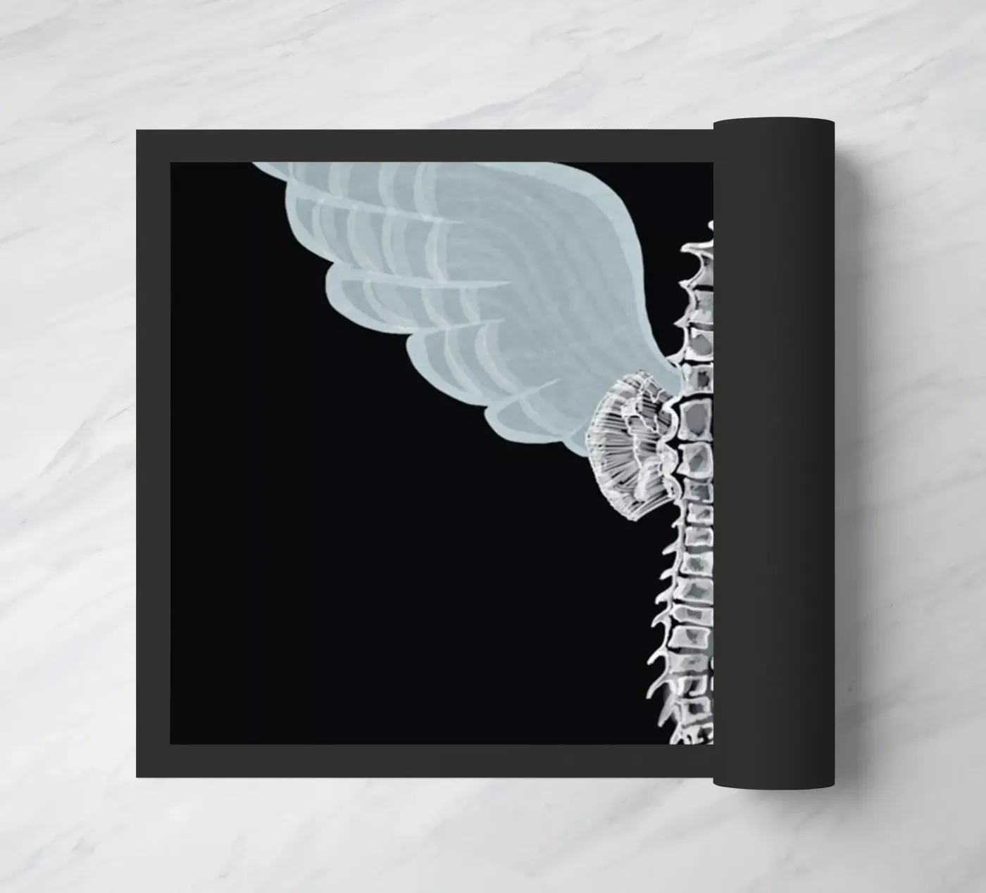 Pegasus doormat by Amalia Restrepo