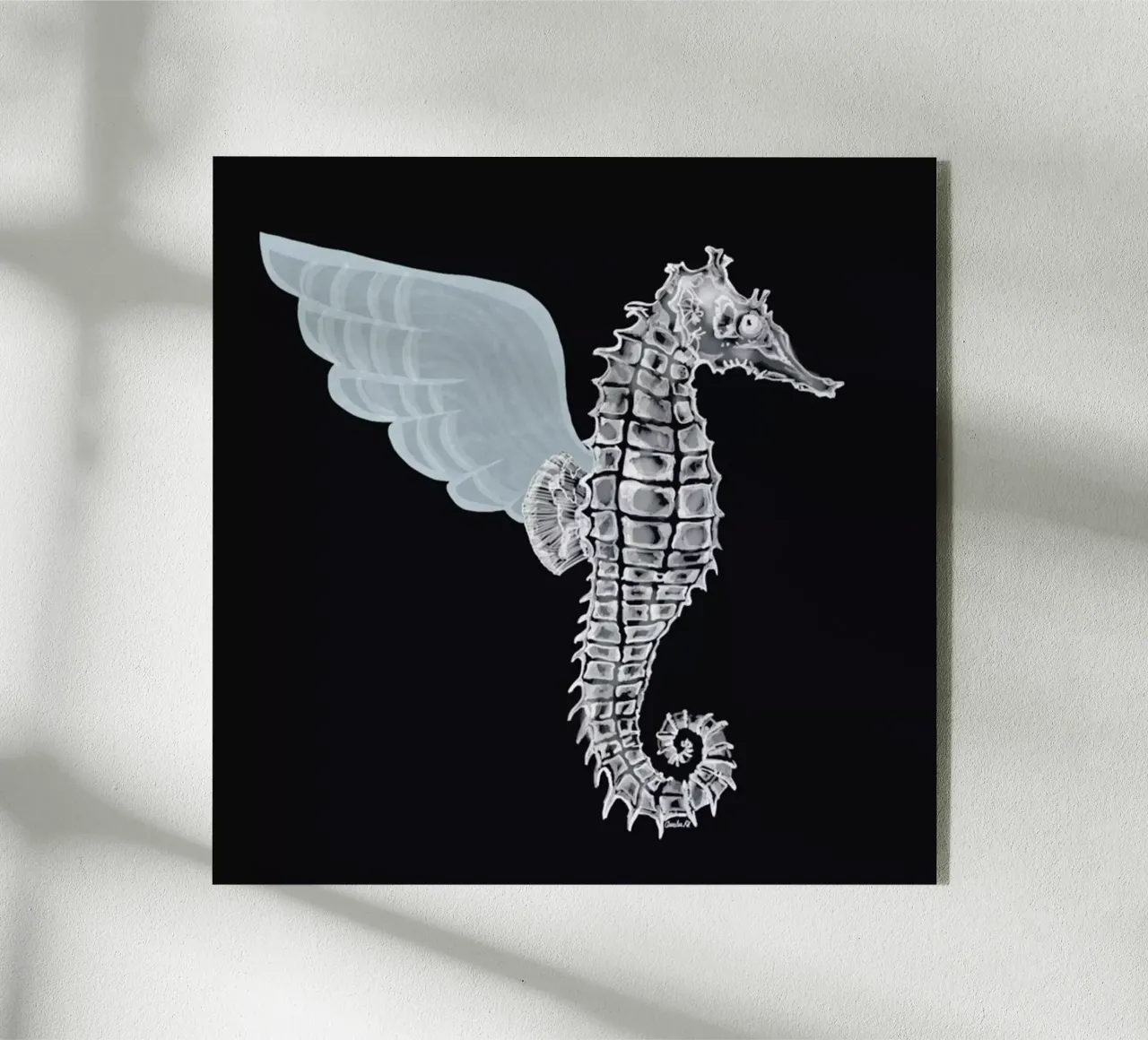 Pegasus plexiglass da Amalia Restrepo