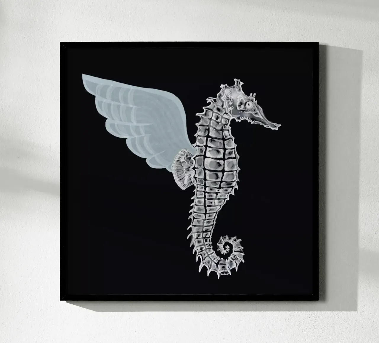 Pegasus carta hahnemühle da Amalia Restrepo