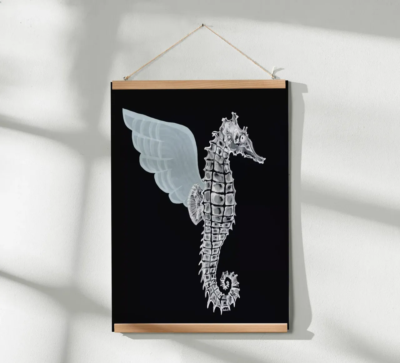 Pegasus carta hahnemühle da Amalia Restrepo