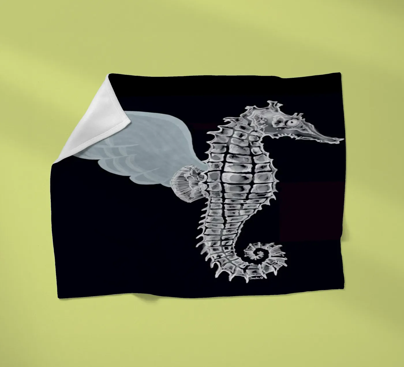 Pegasus Fleecedecke von Amalia Restrepo