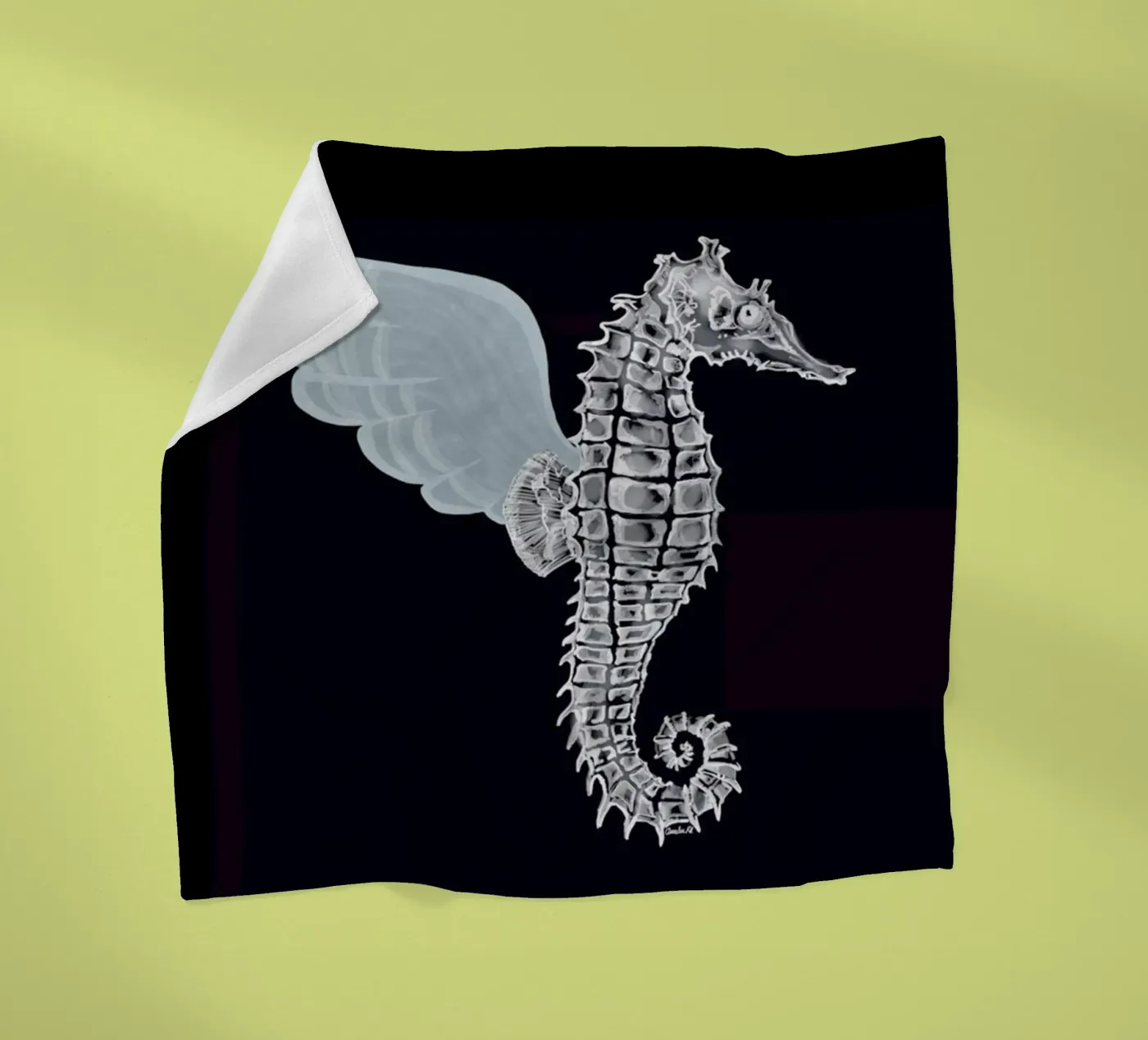 Pegasus Fleecedecke von Amalia Restrepo