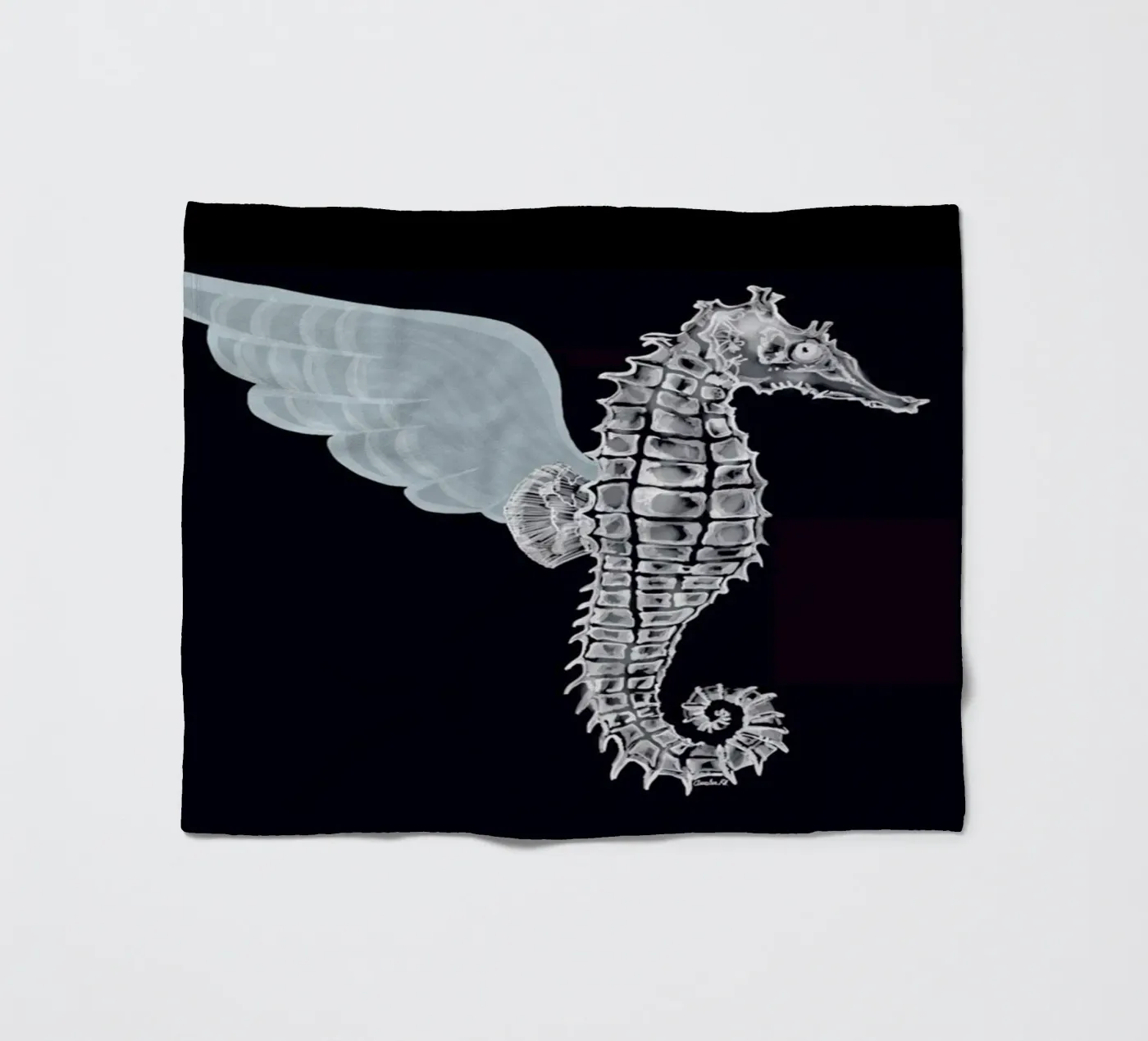 Pegasus Fleecedecke von Amalia Restrepo