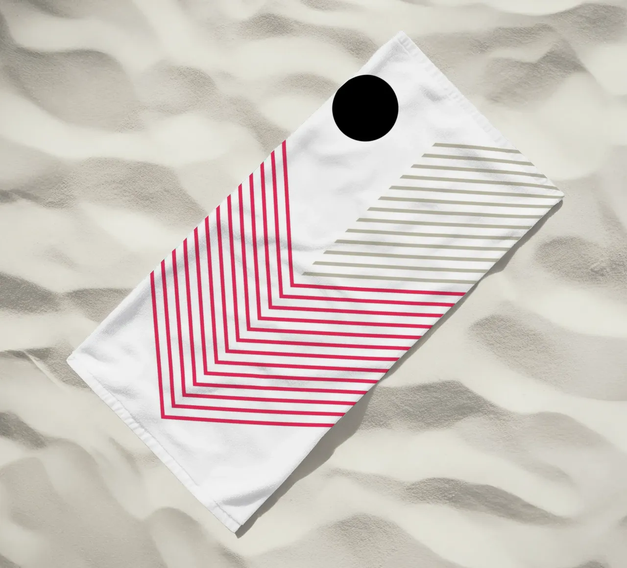 Minimal lines Abstract telo mare da KHouse Studio