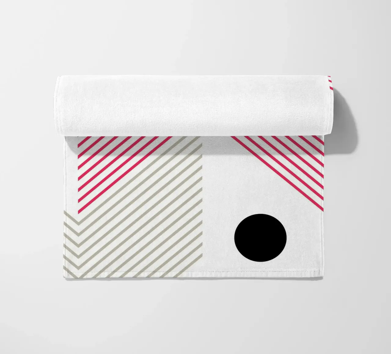 Minimal lines Abstract telo mare da KHouse Studio