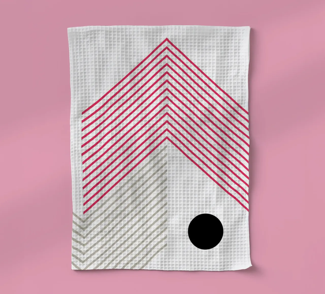 Minimal lines Abstract canovaccio da cucina da KHouse Studio