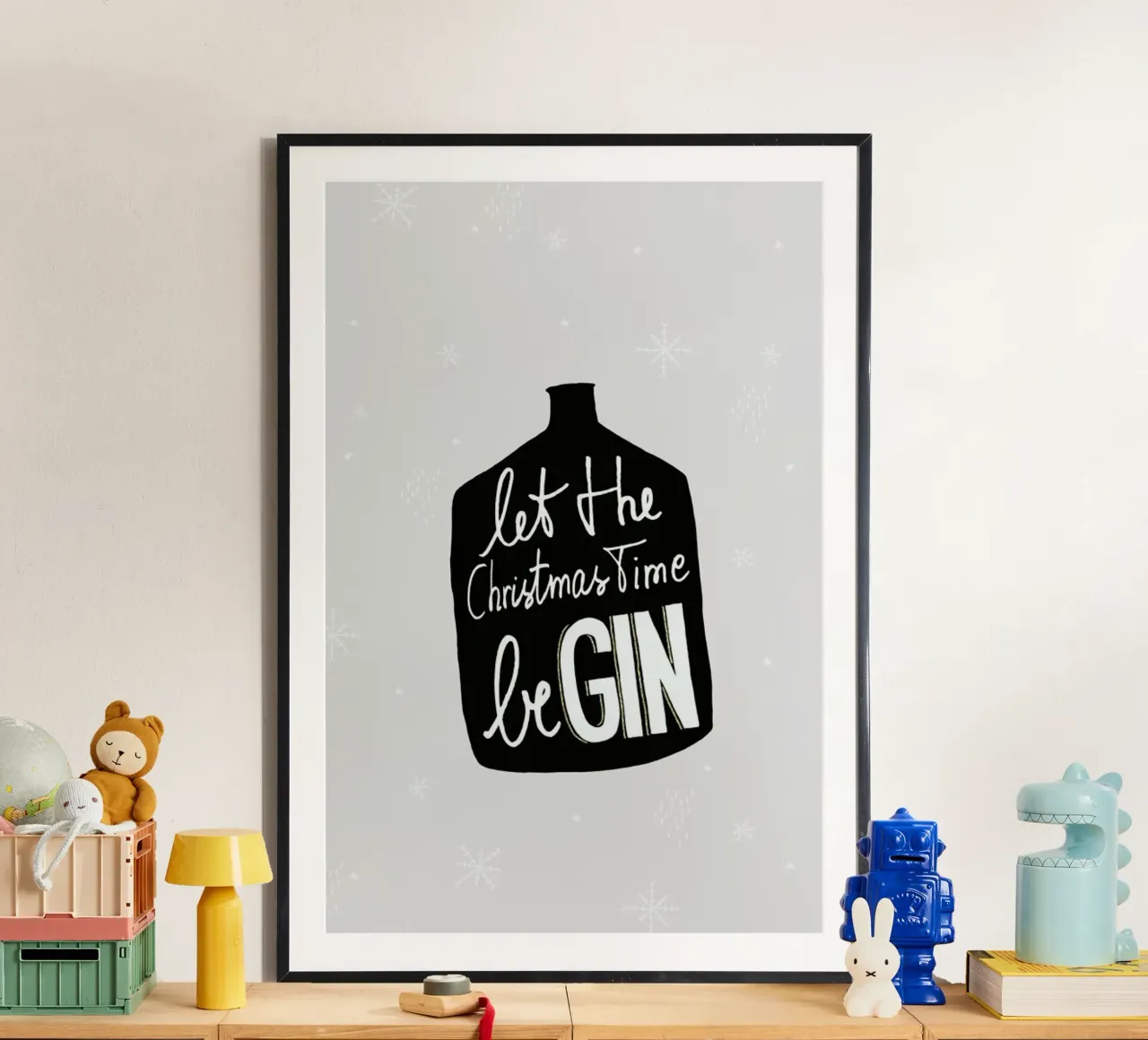 Begin poster by typealive