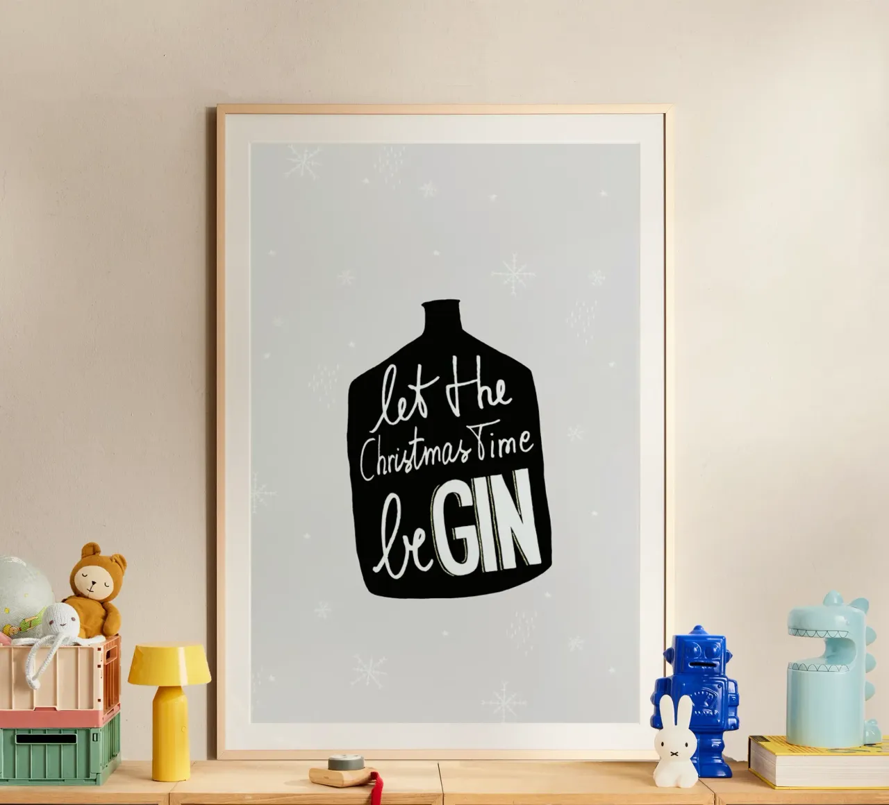 Begin poster by typealive
