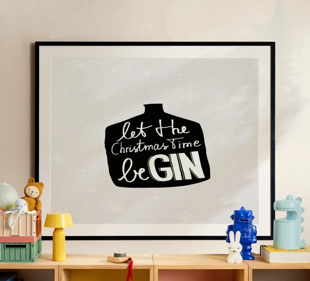 Begin poster by typealive