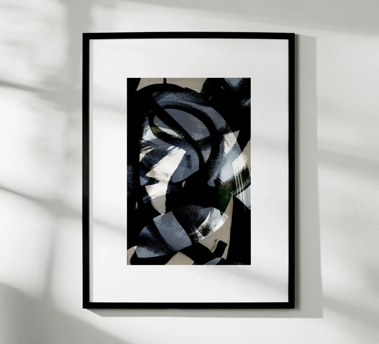 Abstract Brush Strokes 123 poster da Mareike Böhmer