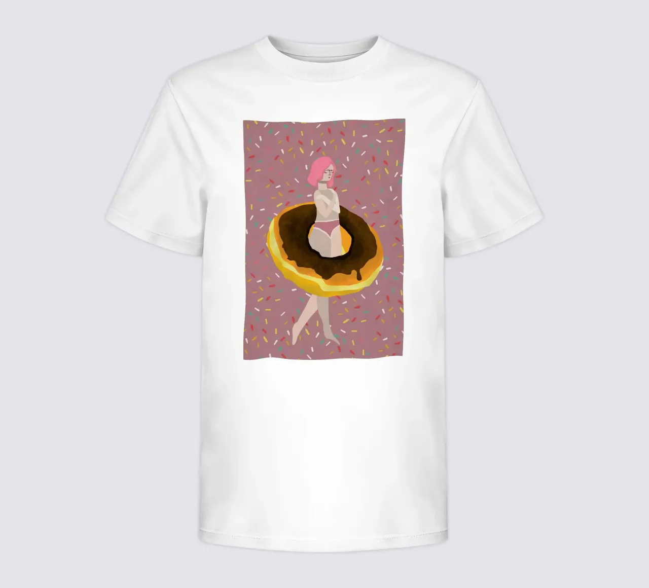To Eat or Not to Eat kids t-shirt by Amalia Restrepo