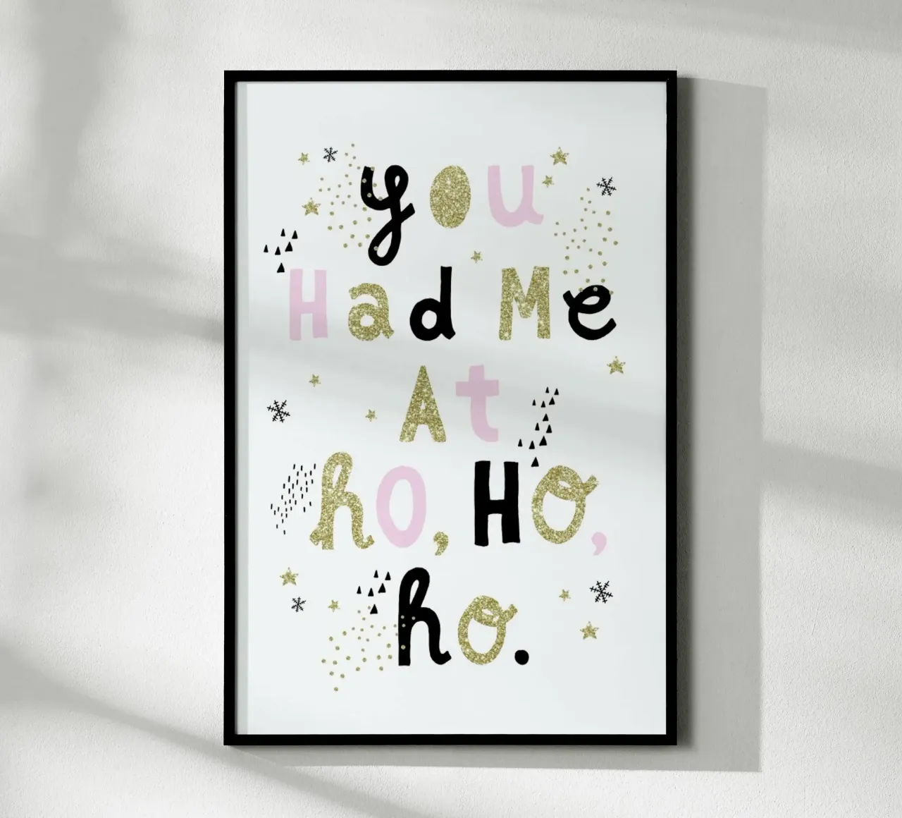 You Had Me poster avec cadre en aluminium de typealive