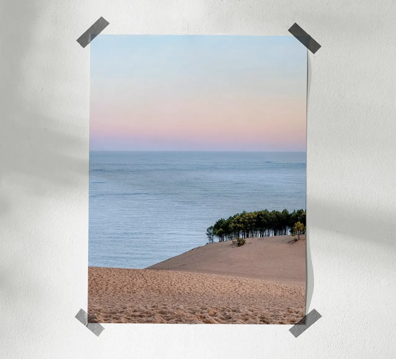 La Dune poster con telaio in plastica da CALL OF THE OCEAN