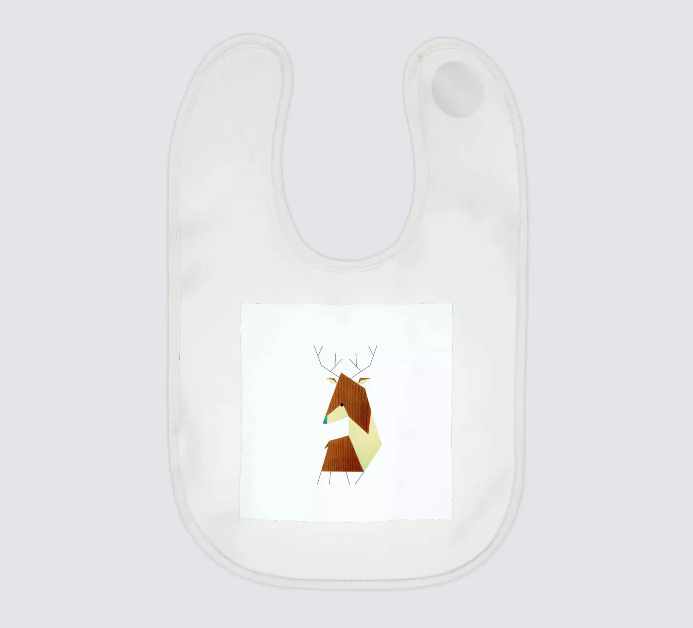 Hirsch Babylätzchen von Anna-Maren Zehnter