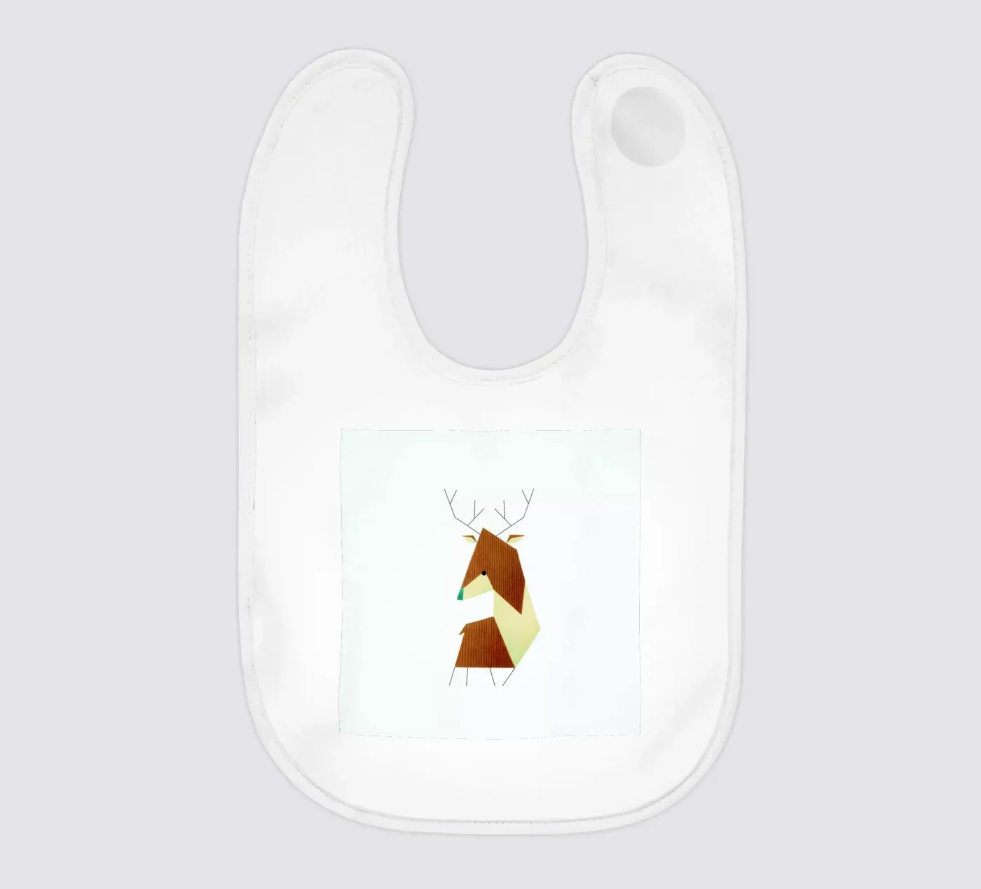 Hirsch Babylätzchen von Anna-Maren Zehnter