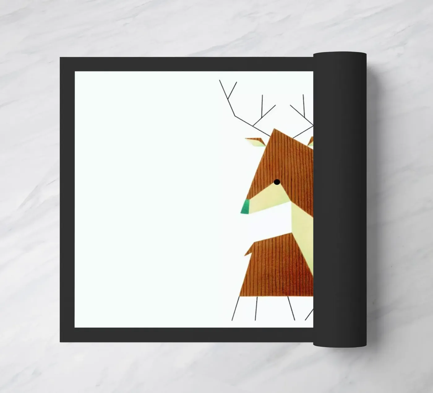 Hirsch doormat by Anna-Maren Zehnter