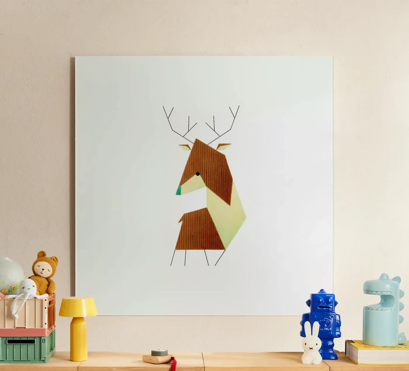 Hirsch plexiglass da Anna-Maren Zehnter