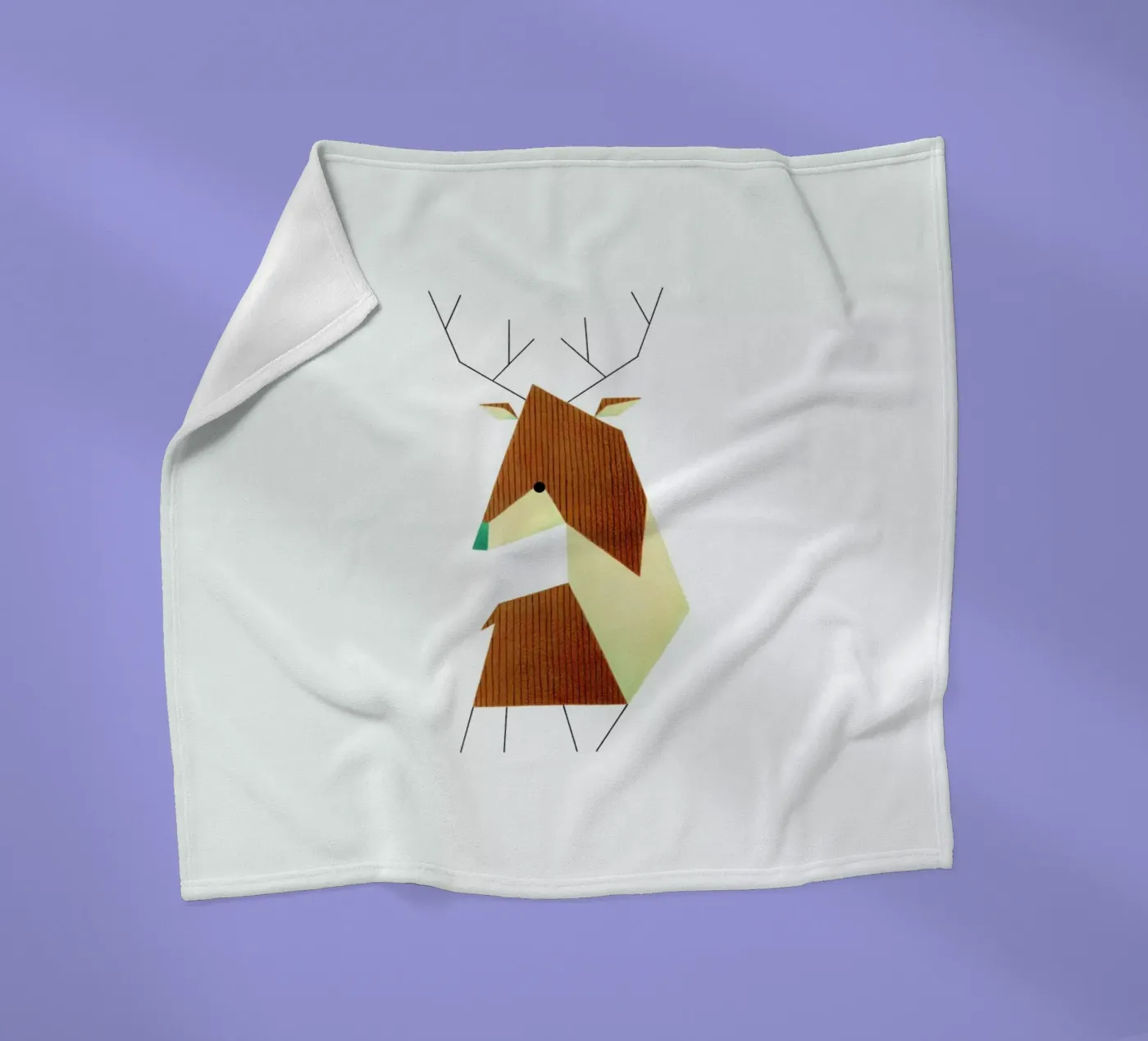 Hirsch fleecedeken van Anna-Maren Zehnter