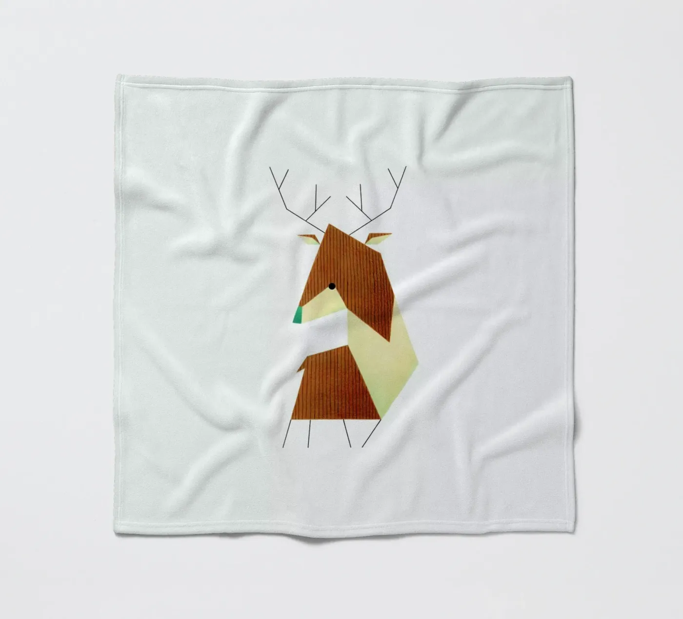 Hirsch fleecedeken van Anna-Maren Zehnter