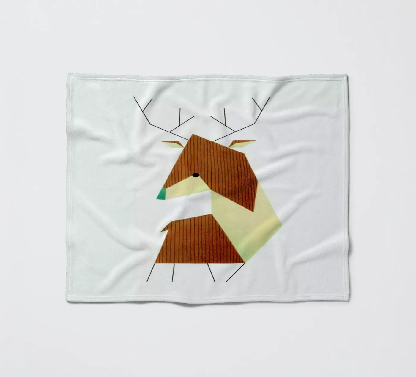 Hirsch fleecedeken van Anna-Maren Zehnter