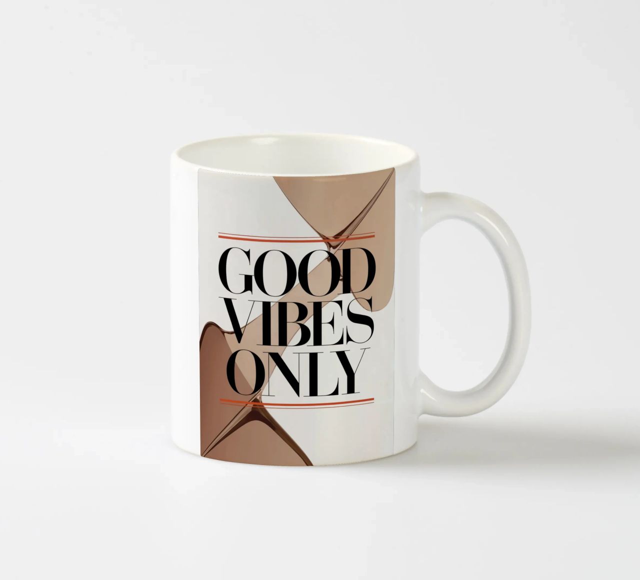 Solo buone vibrazioni tazza in ceramica da logic