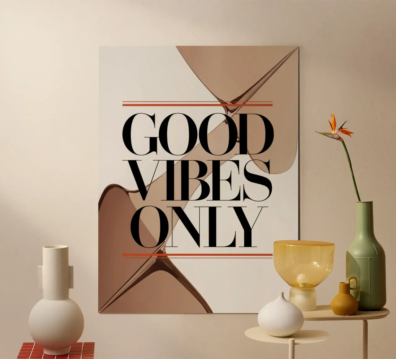 Good Vibes Only hahnemühle by logic
