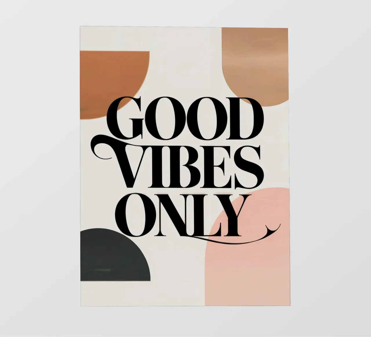 Nur gute Vibes Backlit Folie von logic